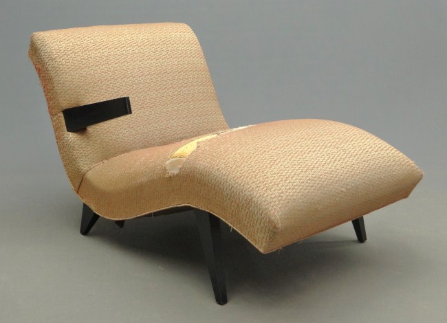 C. 1950's Mid Century chaise lounge