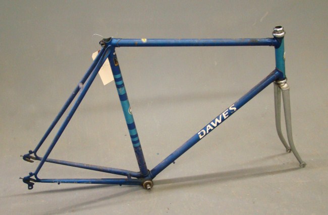 c. 1970's Dawes 23 1/2'' frame with
