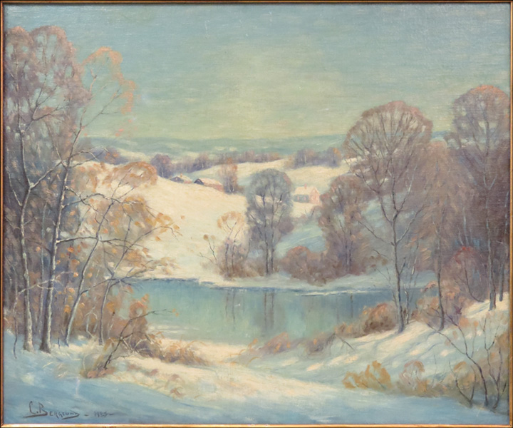 C. BERGLUND (20TH CENTURY) WINTER