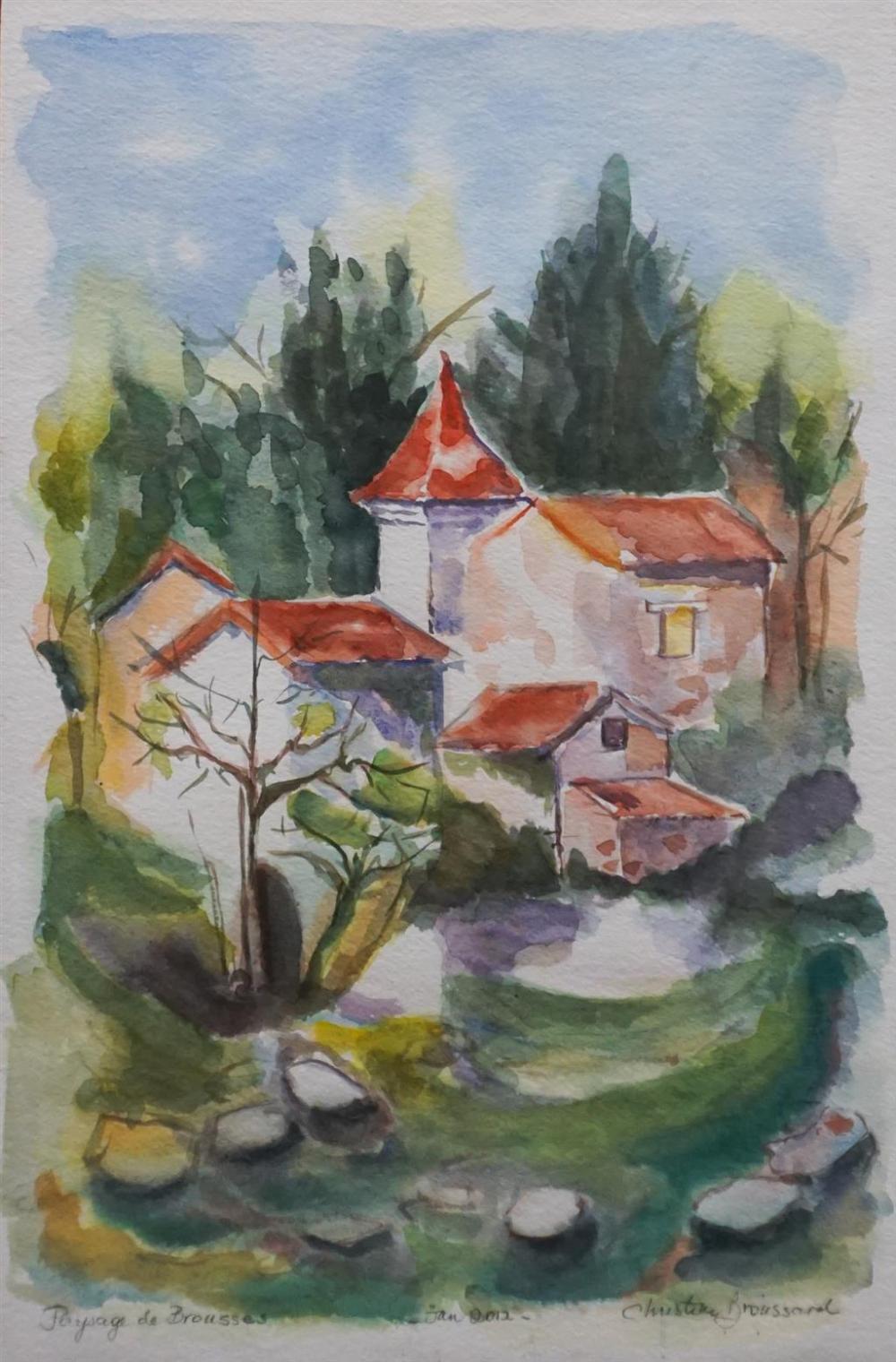 C. BROUSSARD, PAYSAGE DE