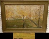 C. Cheney  oil on canvas  naiv