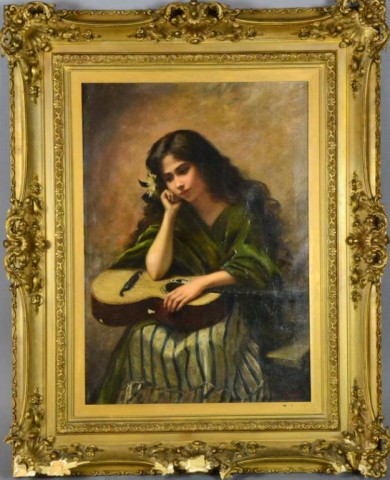 C. De Cayrol Oil Painting On Canvas