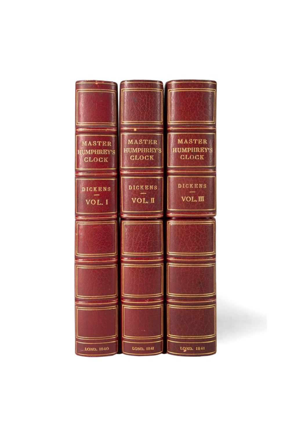 C. DICKENS, MASTER HUMPHREY'S CLOCK