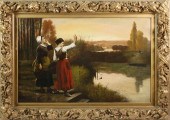 C. DUVERNOIS OIL ON CANVAS DUT