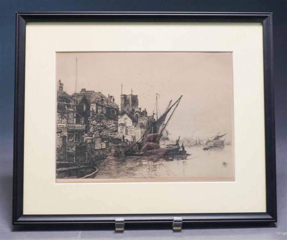 C. E. HOLLOWAY, THAMES SHORE,