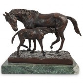 C. FRATNN "MARE AND FOAL" BRON