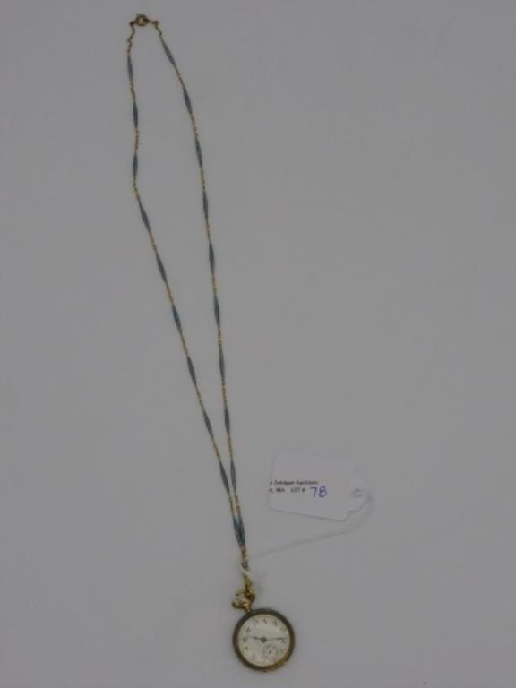 C. FRESARD GOLD AND ENAMELED