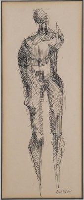 C. HARRISON, INK ON PAPER, SCU