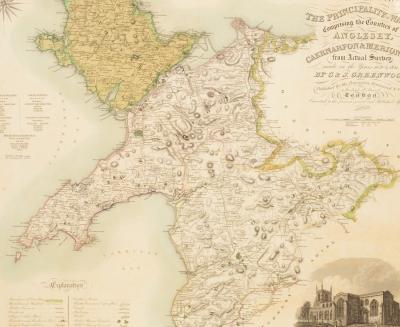 C & J Greenwood/A Generall Mapp
