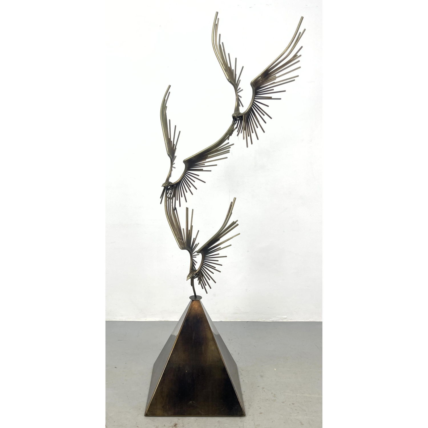 C JERE Modernist Sculpture. Three