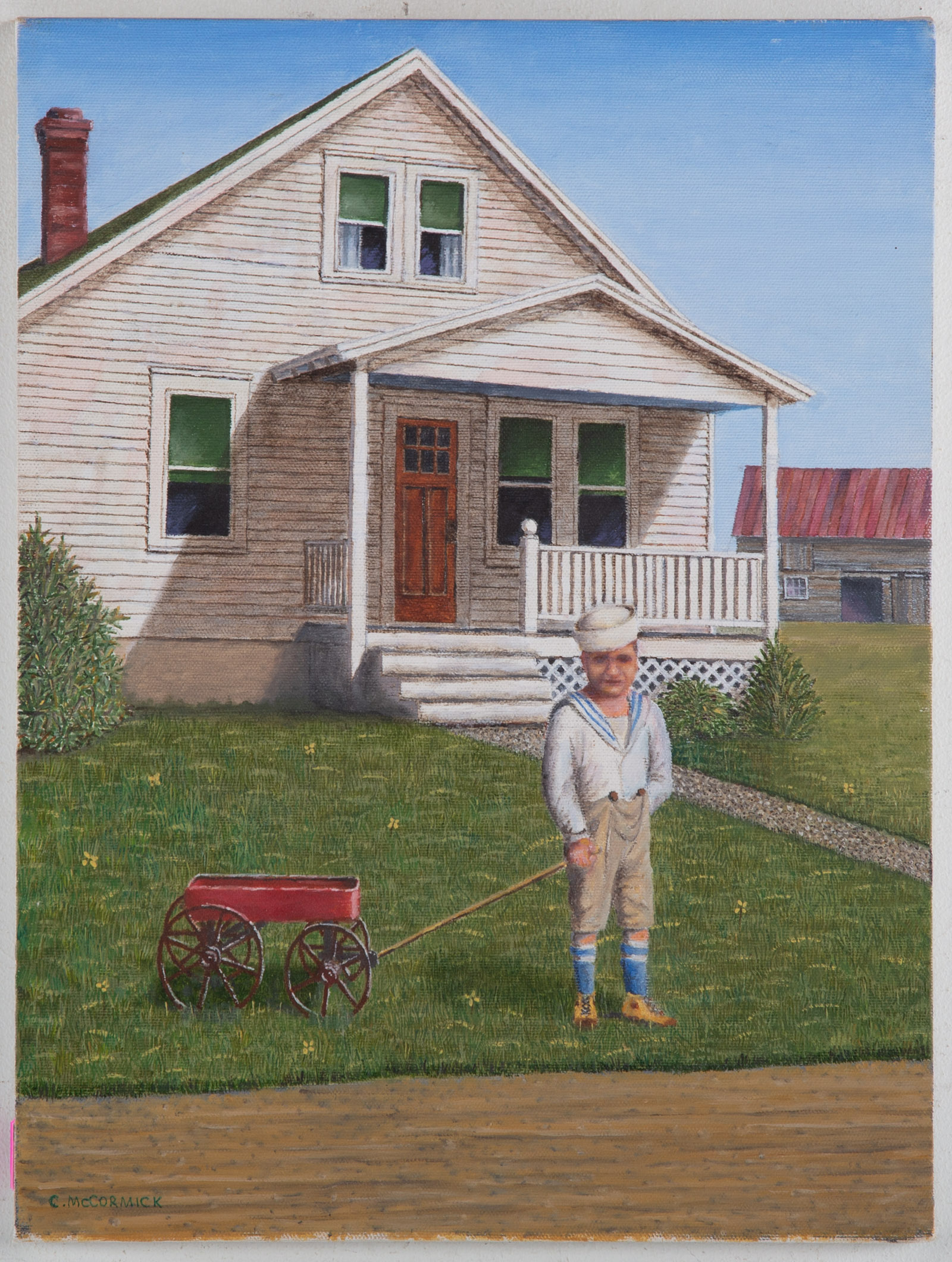 C. MCCORMICK. CHILD PORTRAIT IN
