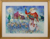 C. ROBERT PERRIN WATERCOLOR ON