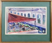 C. ROBERT PERRIN WATERCOLOR ON