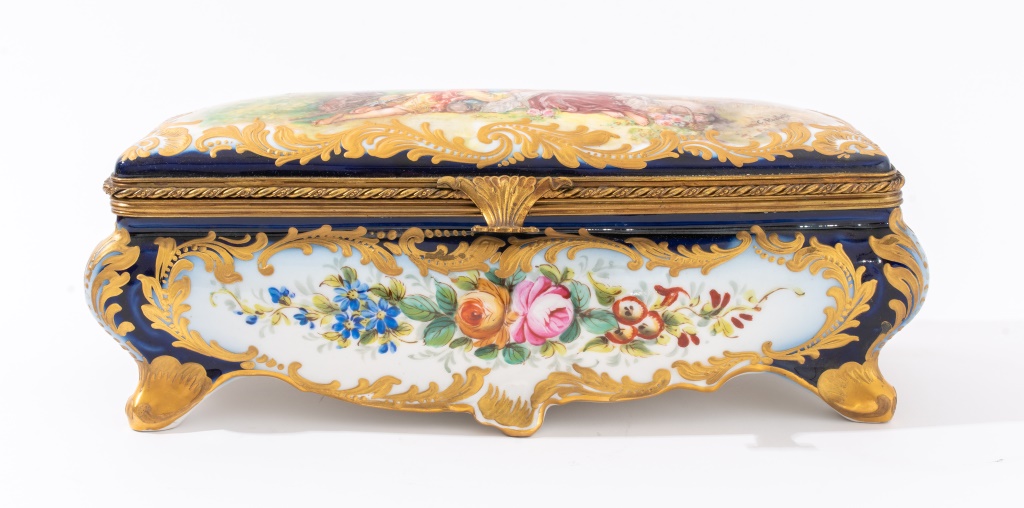 C. ROCHETTE SEVRES MARKED PORCELAIN