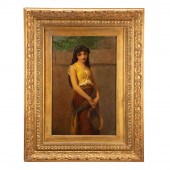 C. RUSSELL "THE TAMBOURINE GIR
