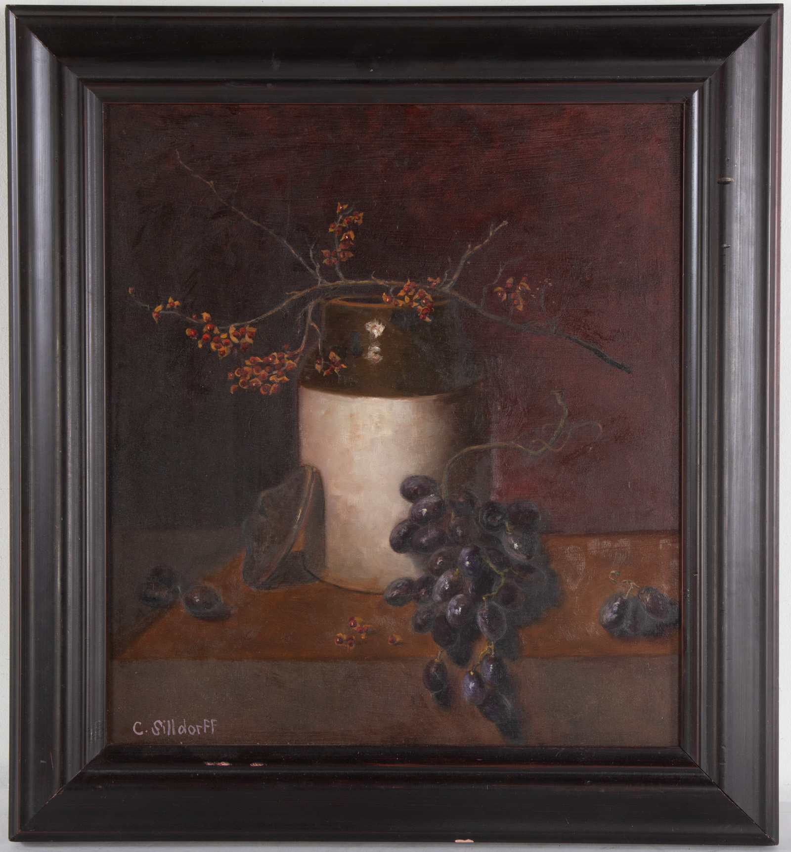 C. SILLDORFF. STILL LIFE WITH CROCK