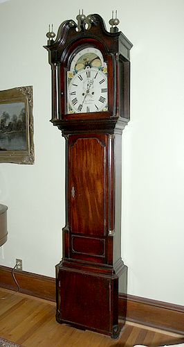 C. & T. HOLMES GRANDFATHER CLOCKA