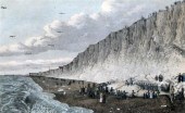 C. W. Wing coloured aquatint T