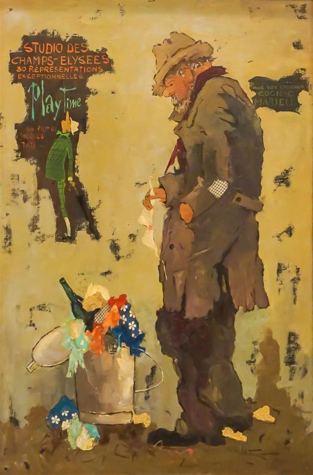 C. WILTON, VAGABOND, COLLAGE ON