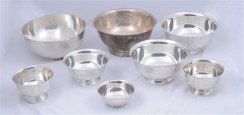 C. WYNKOOP REPRODUCTION SILVER BOWL