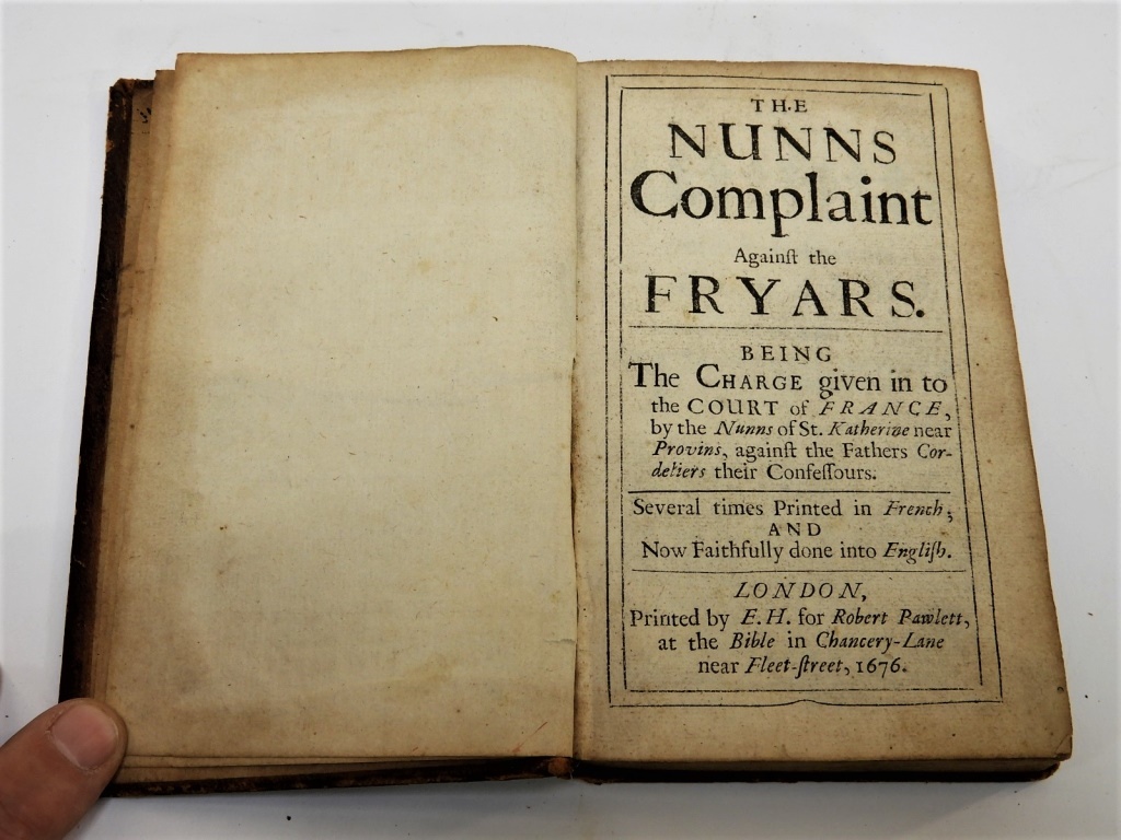 C.1676 NUNNS COMPLAINTS AGAINST THE