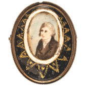 C1790 AMERICAN HANDPAINTED POR