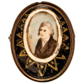 C1790 AMERICAN HANDPAINTED POR