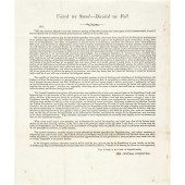 C1808 POLITICAL CIRCULAR DEMOC