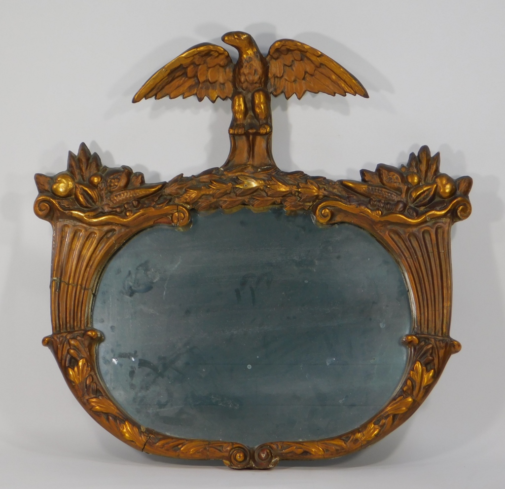 C.1830 FEDERAL GILT WOOD EAGLE
