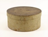 C1830 GREEN PAINTED FOLK ART P
