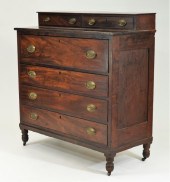 C.1850 FEDERAL EMPIRE FLAME MA