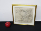 C.1871 MAP OF ULSTER COUNTY, N