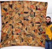 C.1890 AMERICAN FOLK ART MEMOR
