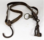C.1898 HANDMADE IRON & LEATHER