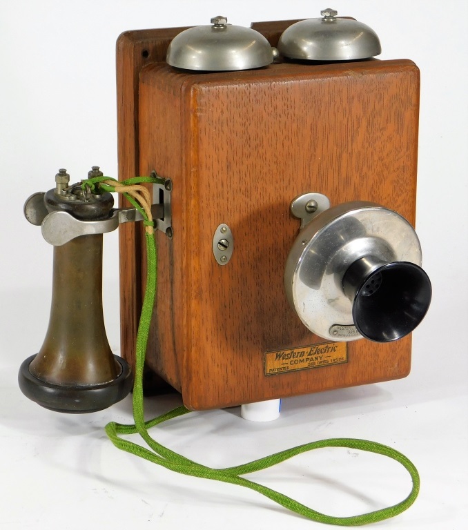 C.1907 WESTERN ELECTRIC 323W WOODEN