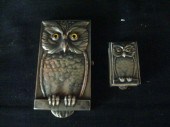 c.1910 Owl .900 Silver Cigaret