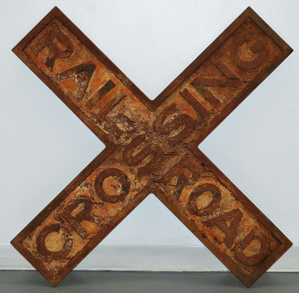 C.1920 AMERICAN CAST IRON RAIL ROAD