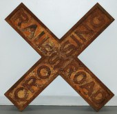 C.1920 AMERICAN CAST IRON RAIL