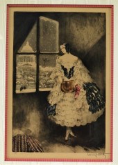 C.1927 LOUIS ICART MIMI COLORE