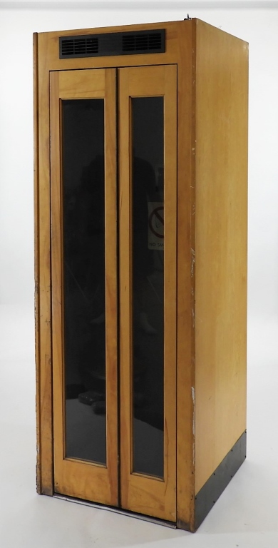 C.1940 VENTED LIGHT WOOD