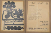 C.1940S HENRI MATISSE DAHLIAS