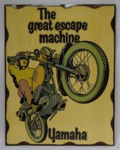 C.1970 YAMAHA MOTORCYCLE ADVER