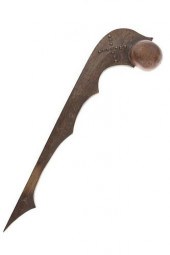 CA. 1775- RARE LENAPE BALL HEA