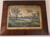 CA 1830 OHIO RIVER PAINTING -