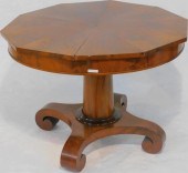 CA. 1840 LATE EMPIRE STYLE MAH