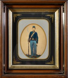 Ca. 1870, hand-colored photograph