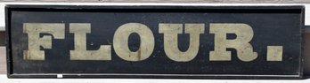 Ca. 1880-1900 painted wood Flour