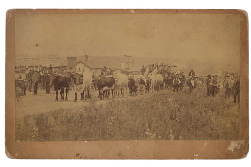 CA. 1887 TULSA, OKLAHOMA FIRST