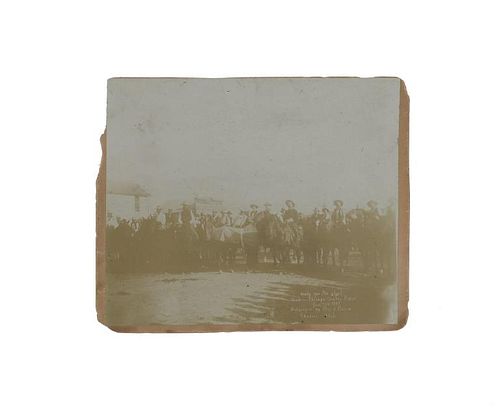 CA. 1893 GREAT AMERICAN COWBOY RACE