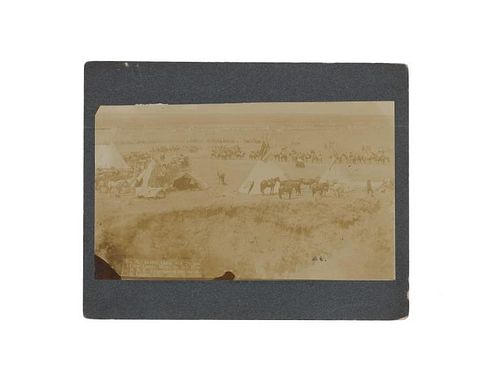CA. 1895 CROW AGENCY MONTANA